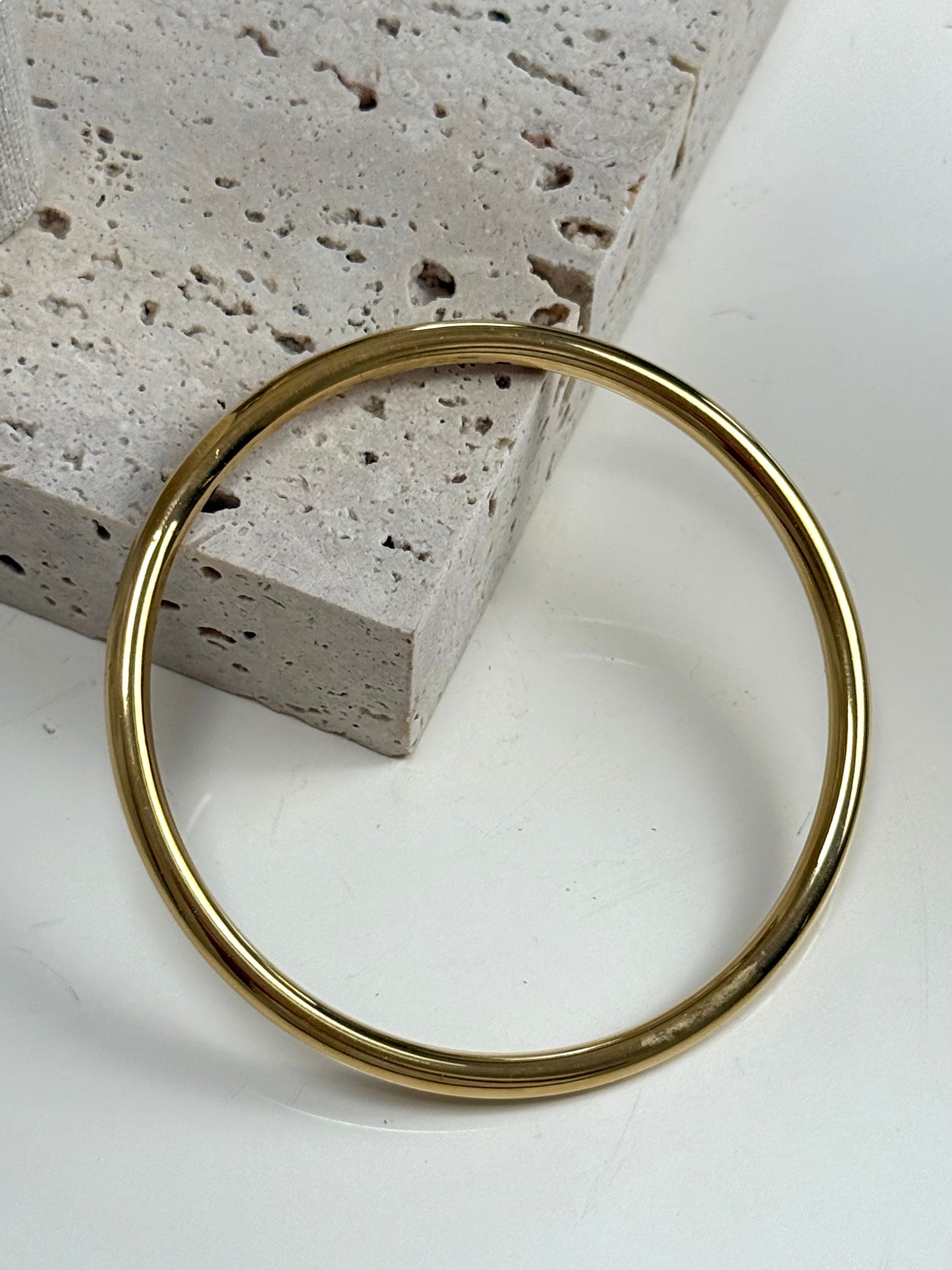 Golden Classic Bangle Small