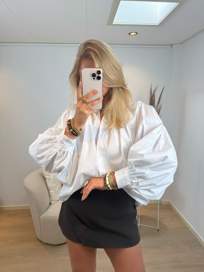 Timeless Oversized Blouse White