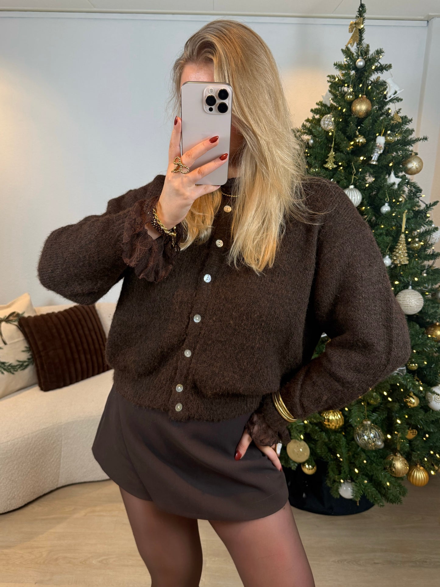 Soft Cocoa Cardigan