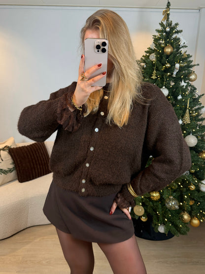 Soft Cocoa Cardigan