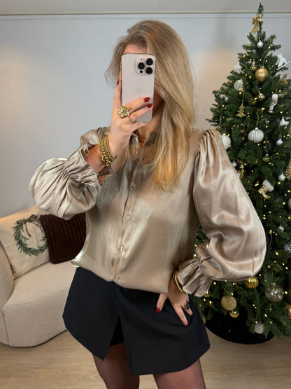 Champagne Glow Blouse