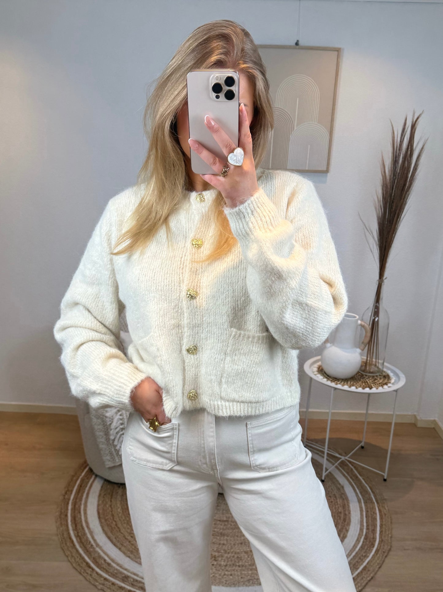 Golden Heart Cardigan