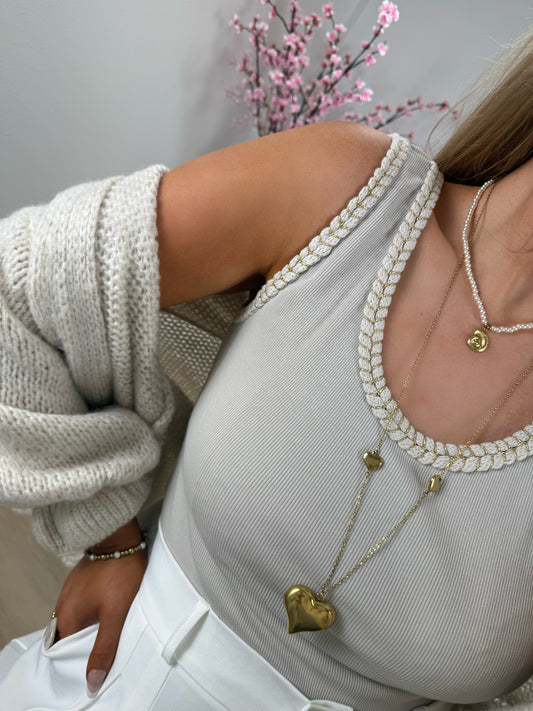 Fay Top Taupe