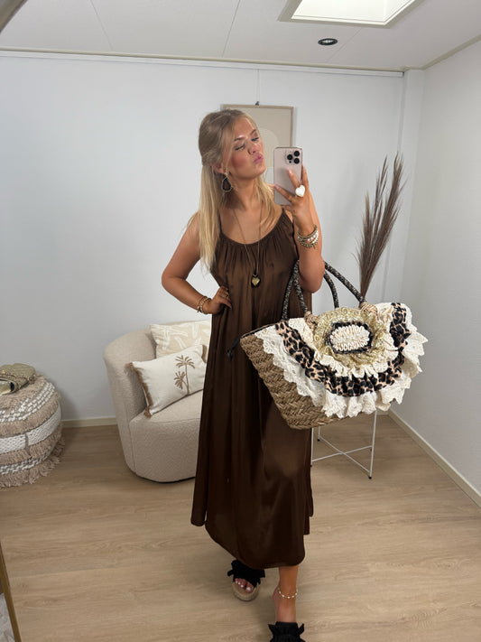 Olivia Satin Dress