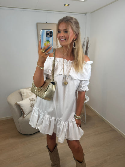 Elle Dress White