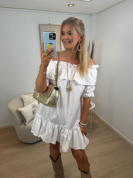Elle Dress White