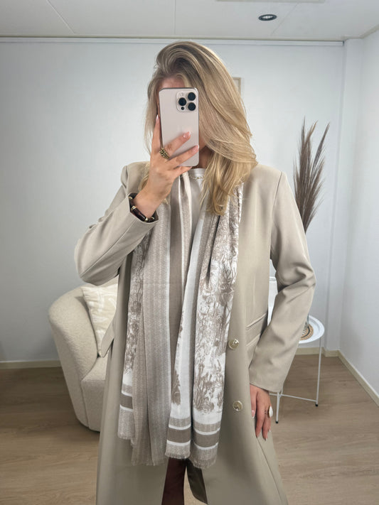 Classic Scarf Taupe