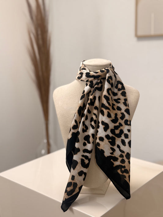 Panther Satin Scarf