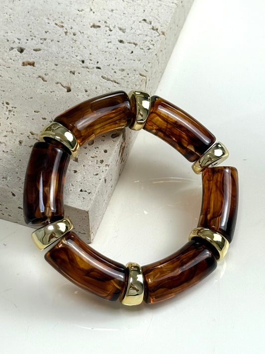 Luxe Brown Bangle