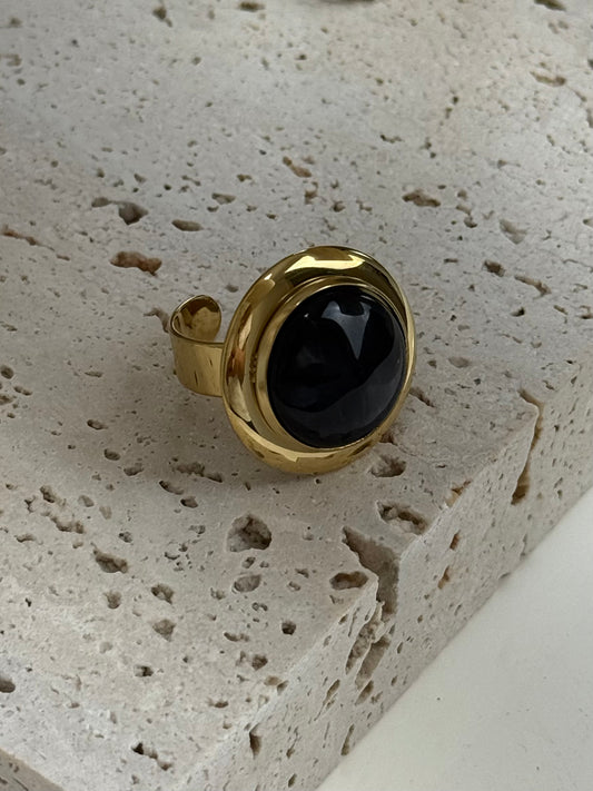 Obsidian Ring