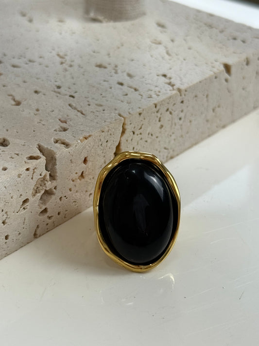 Noir Statement Ring