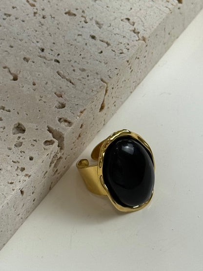 Noir Statement Ring