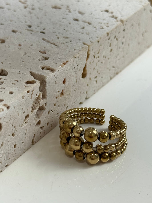 Trio Bubble Ring