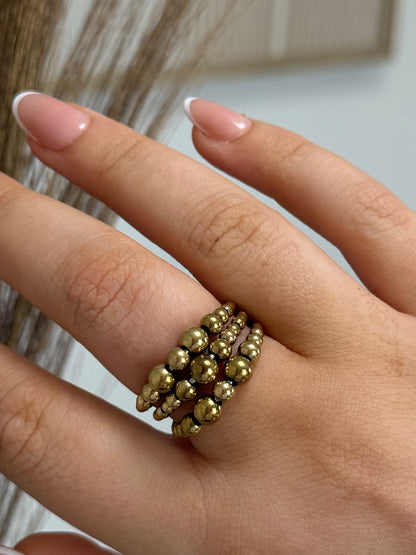 Trio Bubble Ring