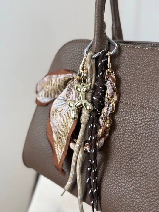 Bagcharm Brown Poodle