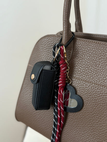 Bagcharm Black Burgundy