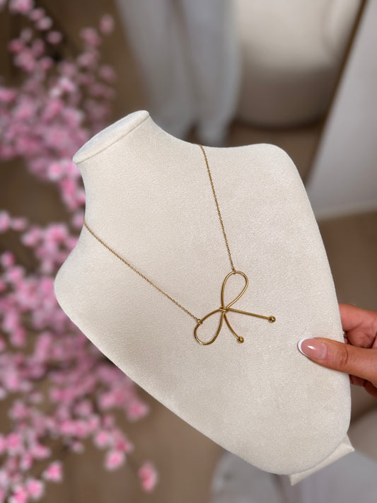 Luxe Bow Necklace