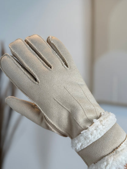 Handschoenen Beige