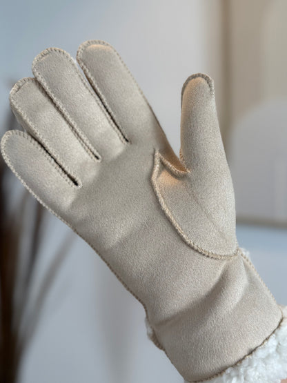 Handschoenen Beige