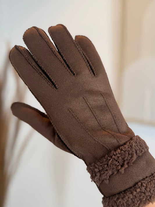 Handschoenen Brown