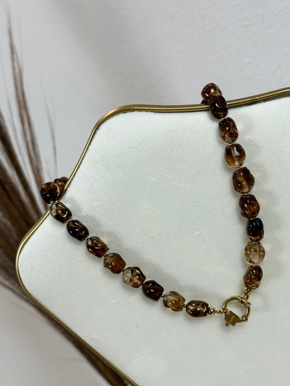 Caramel Stones Necklace
