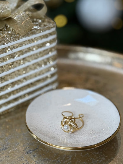 Shimmer Pearl Ring
