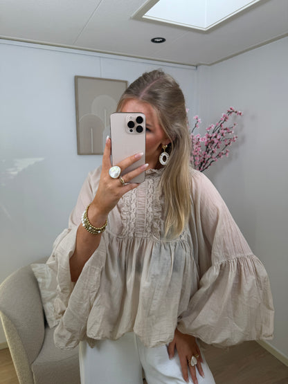 Pippa Blouse Beige