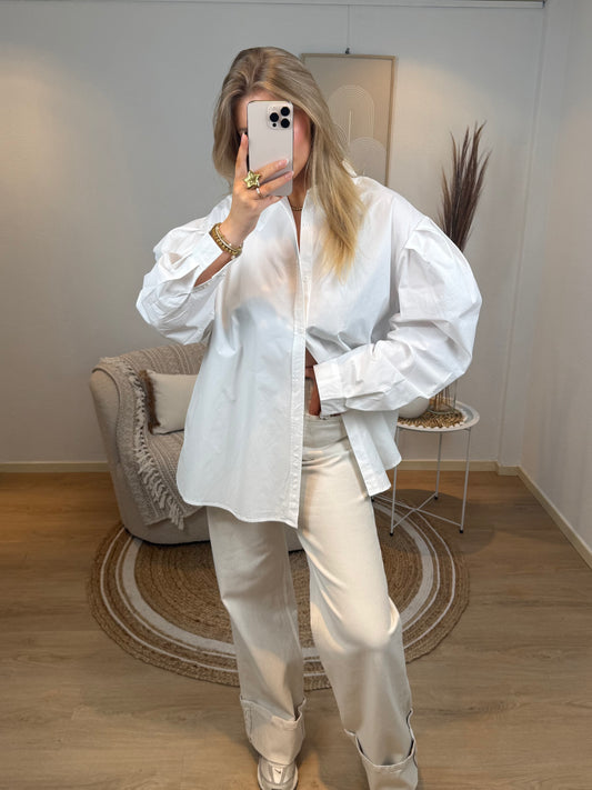 Signature Oversized Blouse