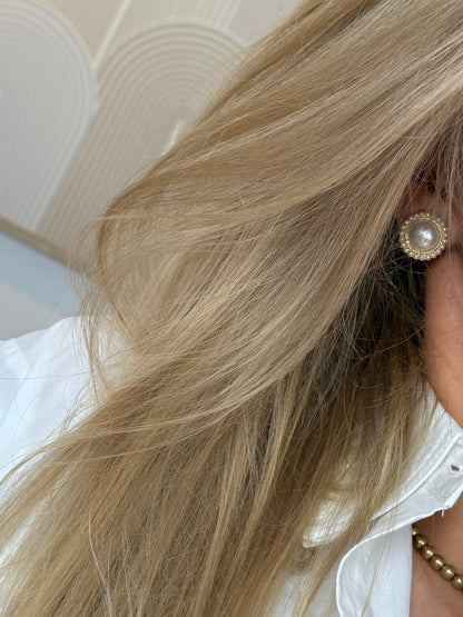 Pearl Clip Oorbellen