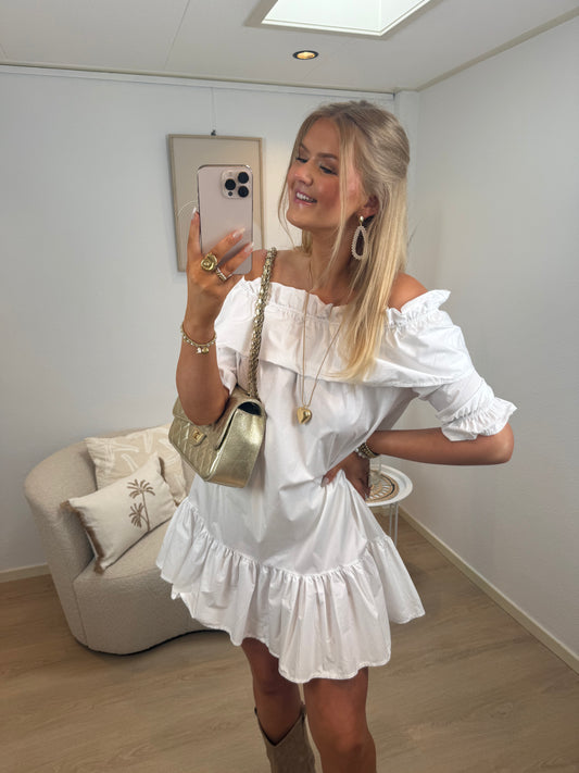 Elle Dress White