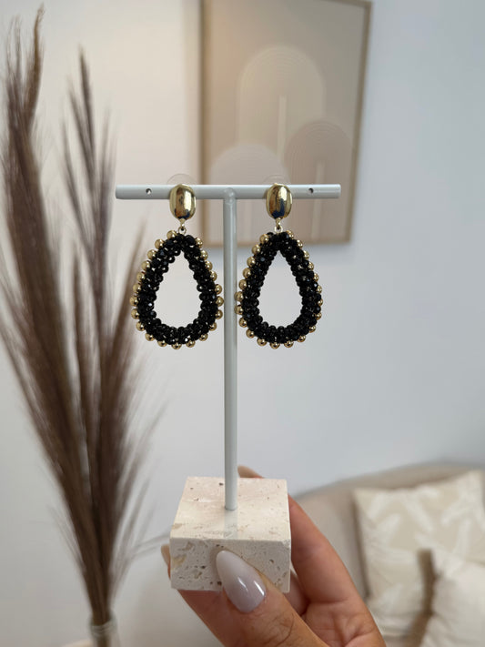 Aurora Noir Earrings